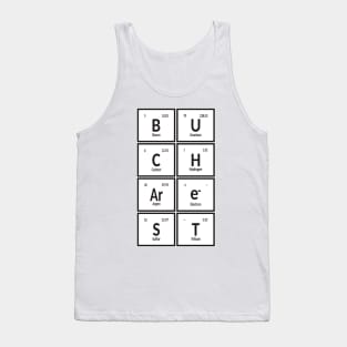 Bucharest City | Periodic Table Tank Top